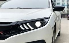 Honda Civic Uyumlu Fc5 2016-2021 Animasyonlu Mustang Dizayn LED Far Takımı (Tunıng)