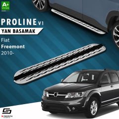 S-Dizayn Fiat Freemont OEM Still Pro V2 Aluminyum Yan Basamak 183 Cm 2010-2020