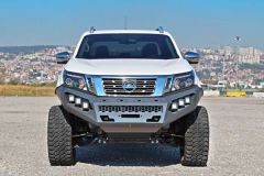 Nissan Navara Uyumlu Off Road Çelik Ön Tampon Koruma 2019-2021 Aqm-M50 Parça