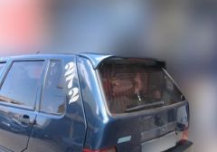 Fiat Uno Uyumlu Spoiler Boyalı