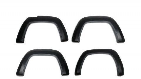 VOLKSWAGEN AMAROK 2018 Set 4 Parça Çamurluk Kaplama 9203 Siyah Mat Asa Kum Desen Vidalı