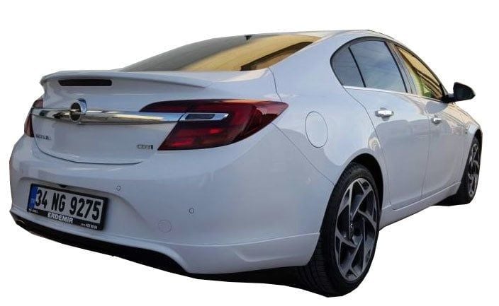 Opel Insignia Uyumlu (2014-2016) Makyajlı Arka Tampon Eki - Difüzör (Plastik)