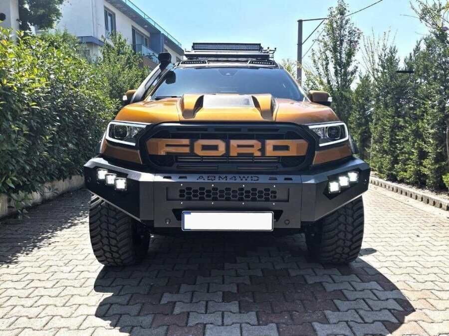 Ranger Off Uyumlu Road Çelik Ön Tampon Koruma -2015 2021 Aqm-M50 Parça