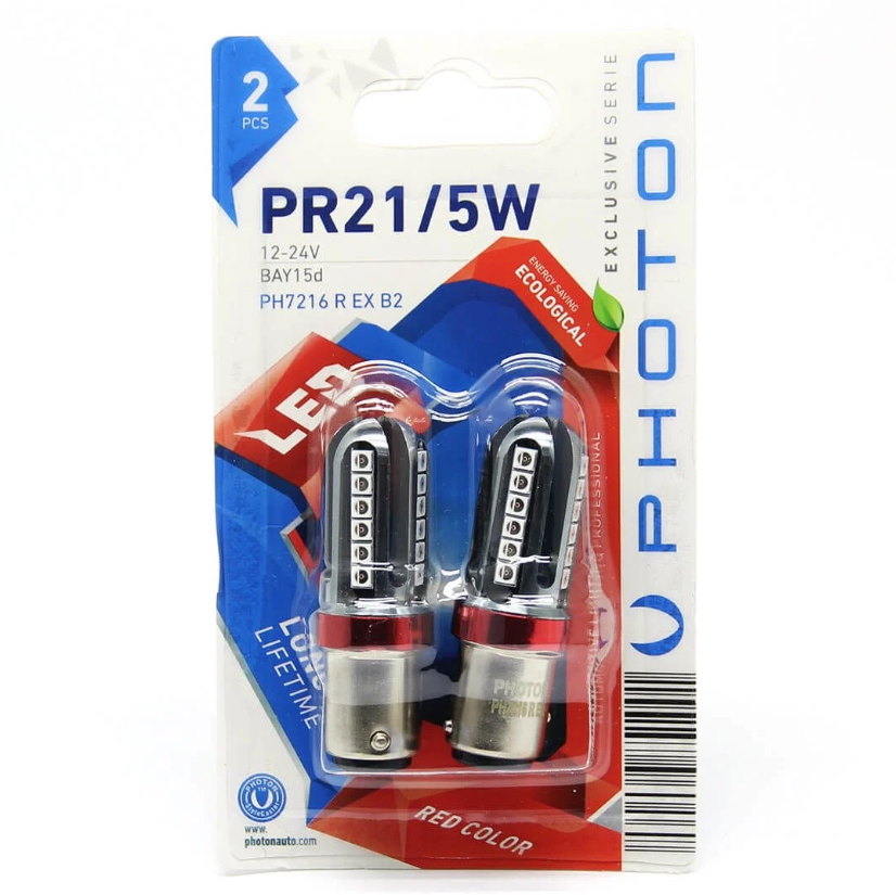 P21/5W Red Uyumlu (Kırmızı) Exclusive Serisi Ph7216 R Ex