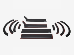 VOLKSWAGEN CADDY 2004 Set 12 Parça Çamurluk Kaplama Siyah Mat Asa Kum Desen Kısa Şase Soldan Sürgülü