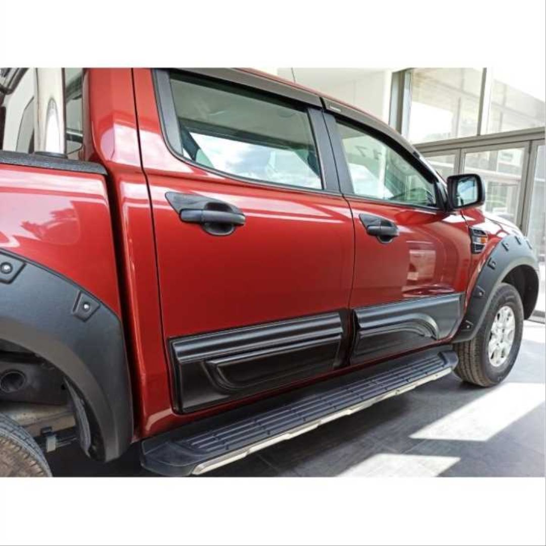 Ford Ranger Uyumlu 2015-2021 Dış Kapı Kolu Kaplama Siyah