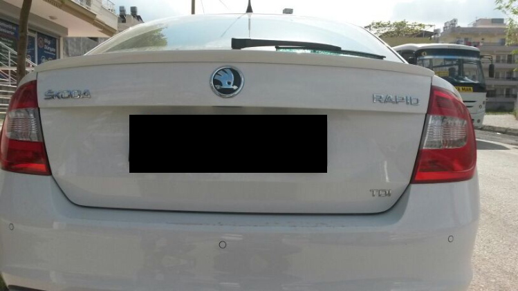 Skoda Rapid Uyumlu Spoiler Sedan
