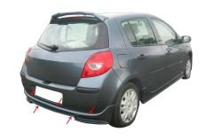 Renault Clio Uyumlu 3 Arka Tampon Altı Fiber 2005-2009