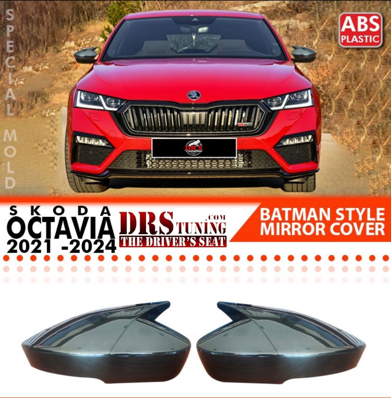 Skoda Octavia 2021-2024 Yarasa Ayna Kapağı