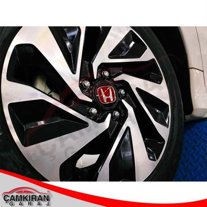 Honda Civic Uyumlu Fc5 2016-2020 Jant Göbeği ''H'' Logolu