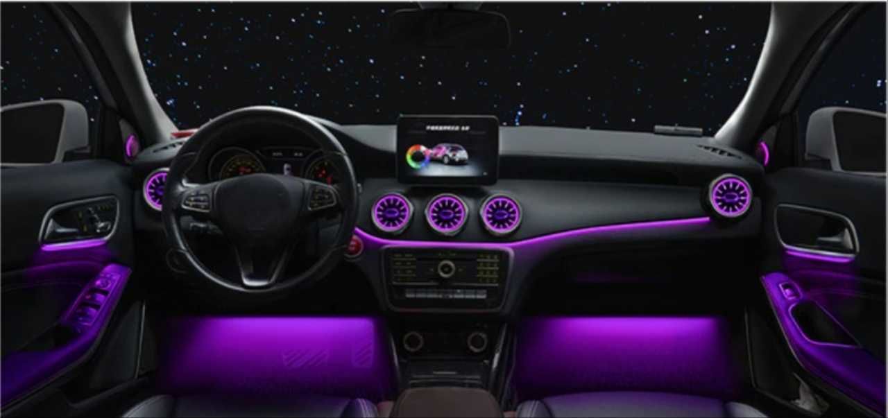 Mercedes W176 Uyumlu & W117 & Gla A Ve Cla Serisi 12 Renk Ön Havalandırma Menfez