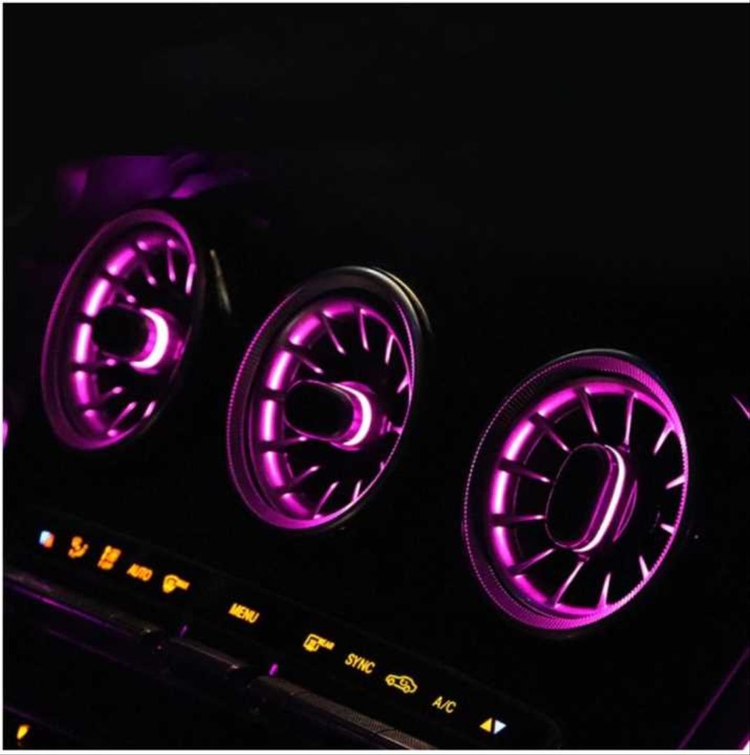 Mercedes W176 Uyumlu & W117 & Gla A Ve Cla Serisi 12 Renk Ön Havalandırma Menfez