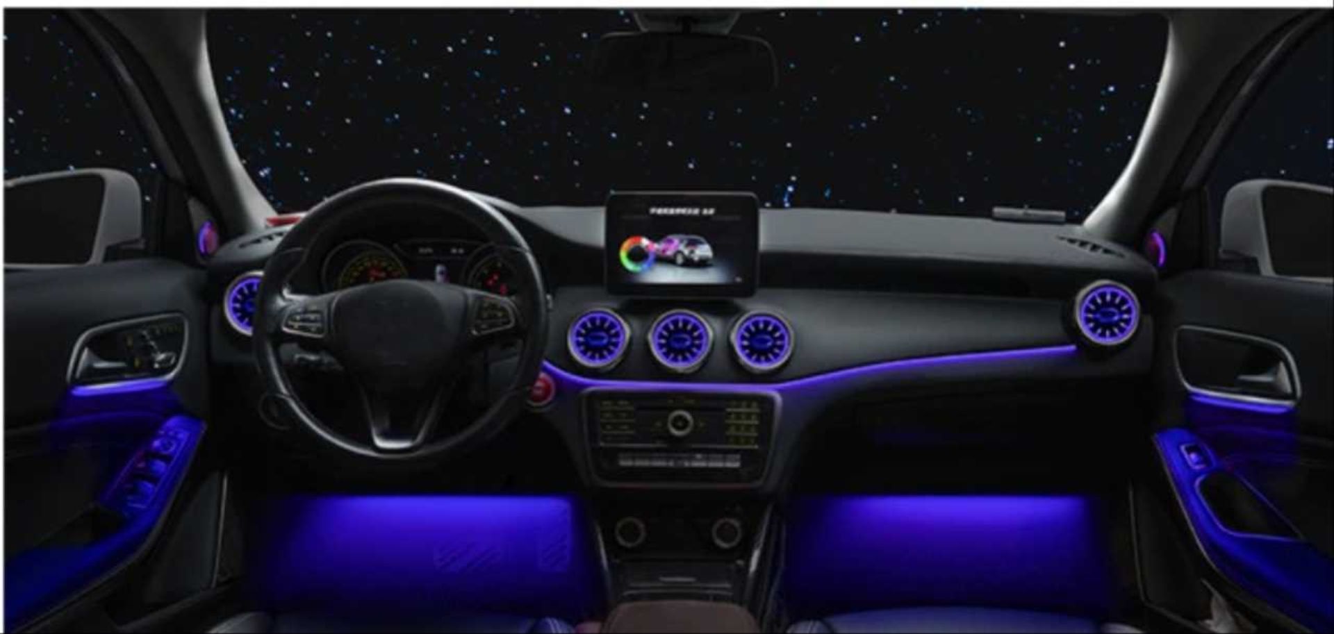 Mercedes W176 Uyumlu & W117 & Gla A Ve Cla Serisi 12 Renk Ön Havalandırma Menfez