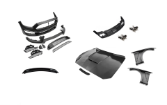 Mustang 2015-2017 Uyumlu Gt350 Full İçin Body Kit ( Ön Tampon + Difüzör + Kaput +