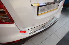 Chevrolet Trax Uyumlu Krom Arka Tampon Eşiği 2011 Üzeri