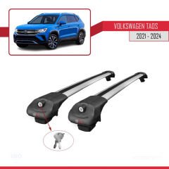 Volkswagen Taos 2021 ve Sonrası ile uyumlu ACE-1 Ara Atkı Tavan Barı GRİ