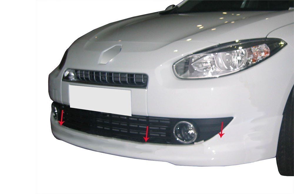 Renault Fluence Uyumlu Sm3 Ön Tampon Altı Fiber 2010 Ve Sonrası