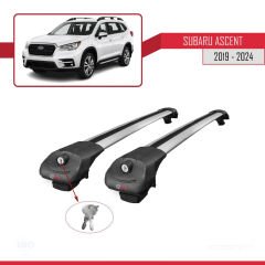 Subaru Ascent 2019 ve Sonrası ile uyumlu ACE-1 Ara Atkı Tavan Barı GRİ