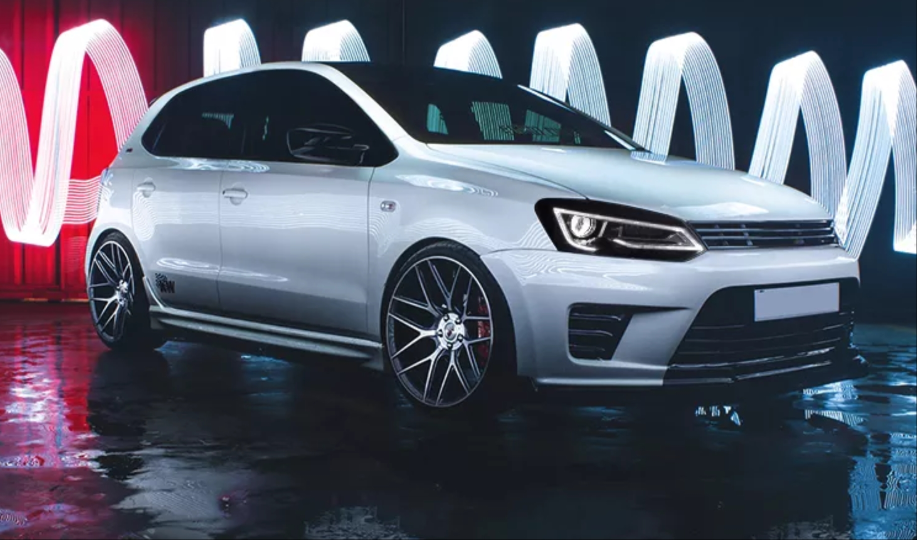 Polo 2010-2017 Uyumlu İçin Audi Dizayn LED Far