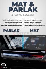 S-Dizayn Kia Ev9 9H Nano Gösterge ve Multimedya Ekran Koruyucu 2'li Set 12.3 İnç Parlak 2024 Üzeri A+ Kalite