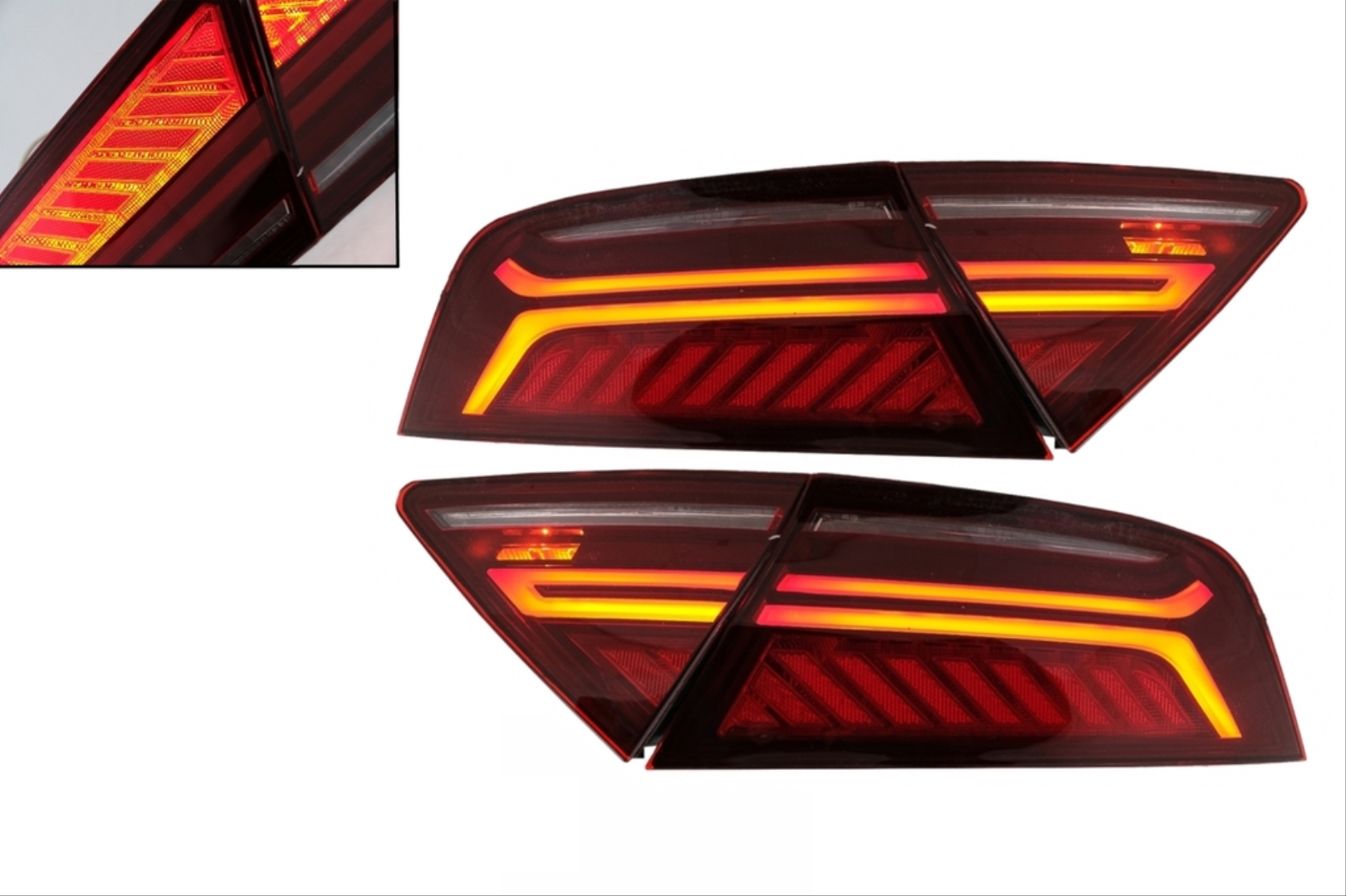 Audi A7 Uyumlu 41883 İçin Uyumlu 2017+ Facelift LED Stop Parça