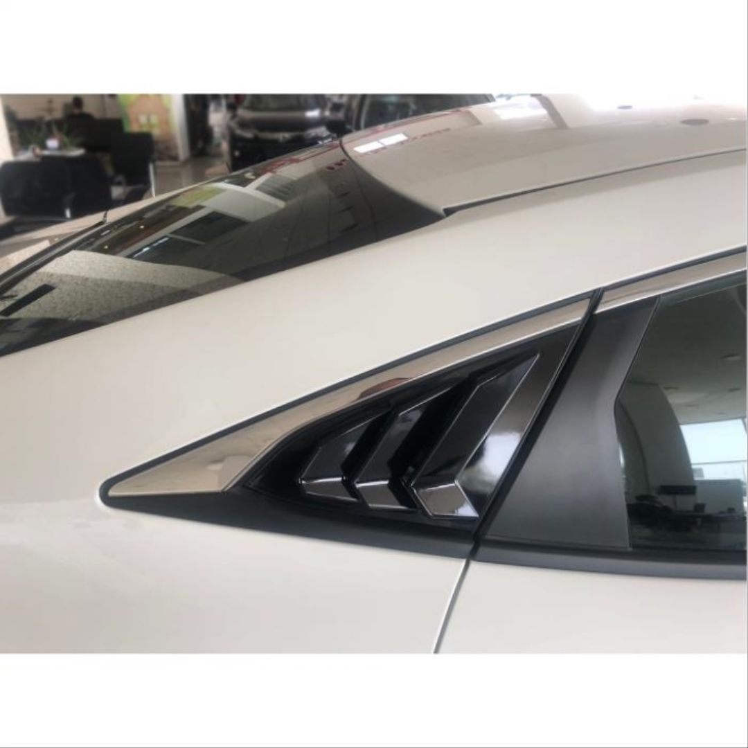 Honda Civic Uyumlu Fc5 2016-2020 Kelebek Camı Kaplaması Köseli Model