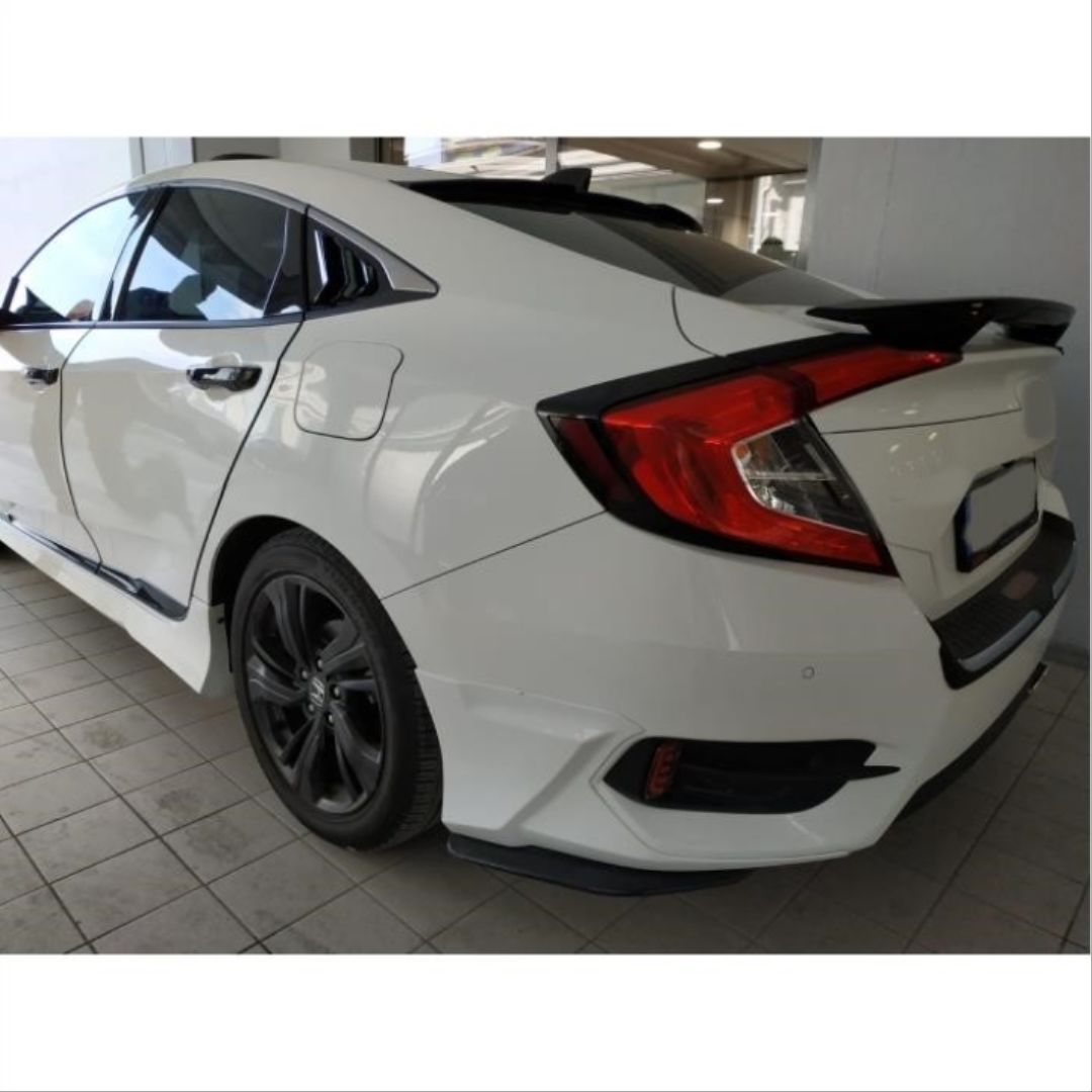 Honda Civic Uyumlu Fc5 2016-2020 Kelebek Camı Kaplaması Köseli Model