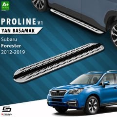 S-Dizayn Subaru Forester 4 OEM Still Pro V2 Aluminyum Yan Basamak 183 Cm 2012-2019