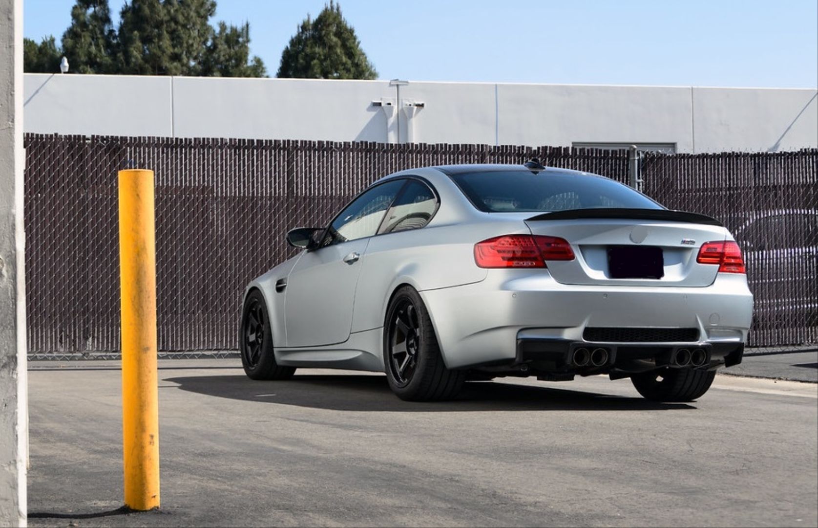 Bmw 3 Uyumlu Serisi E92 Spoiler - Piano Black (Parlak Siyah)