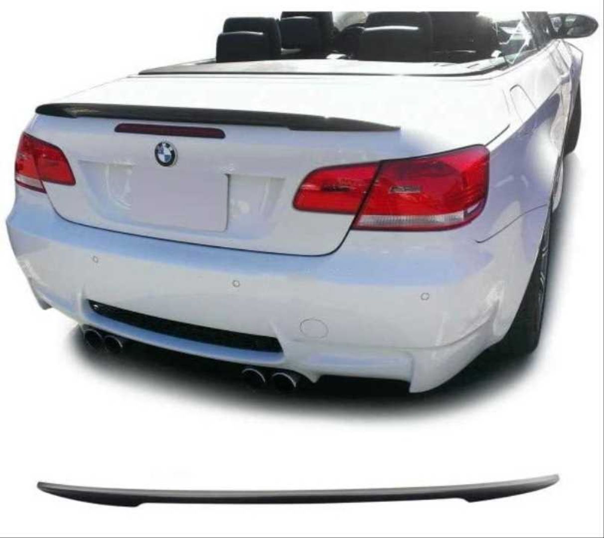 Bmw 3 Uyumlu Serisi E93 Spoiler - Piano Black (Parlak Siyah)
