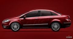 Fiat Linea Uyumlu Kapı Koruma Çıtası Krom 2007 Üzeri