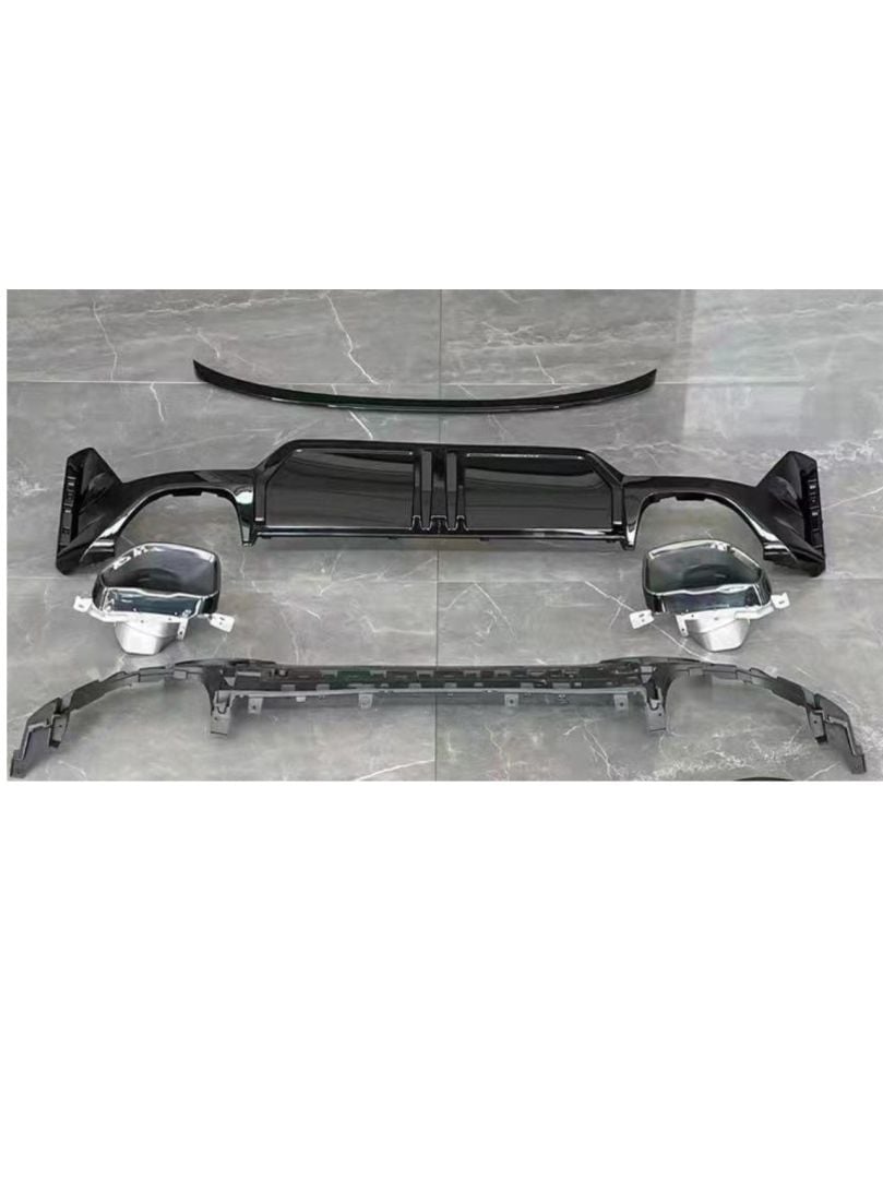 Bmw 3 Uyumlu Serısı G20 LCI 2022+ Içın Uyumlu 14671 Difüzör Ve Egzoz Seti Parça