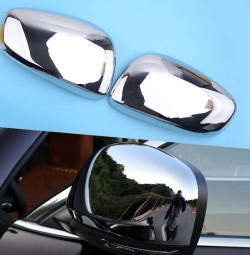 Renault Kadjar Uyumlu 2015 Sonrası Ayna Kapağı ABS Krom 2 Parça