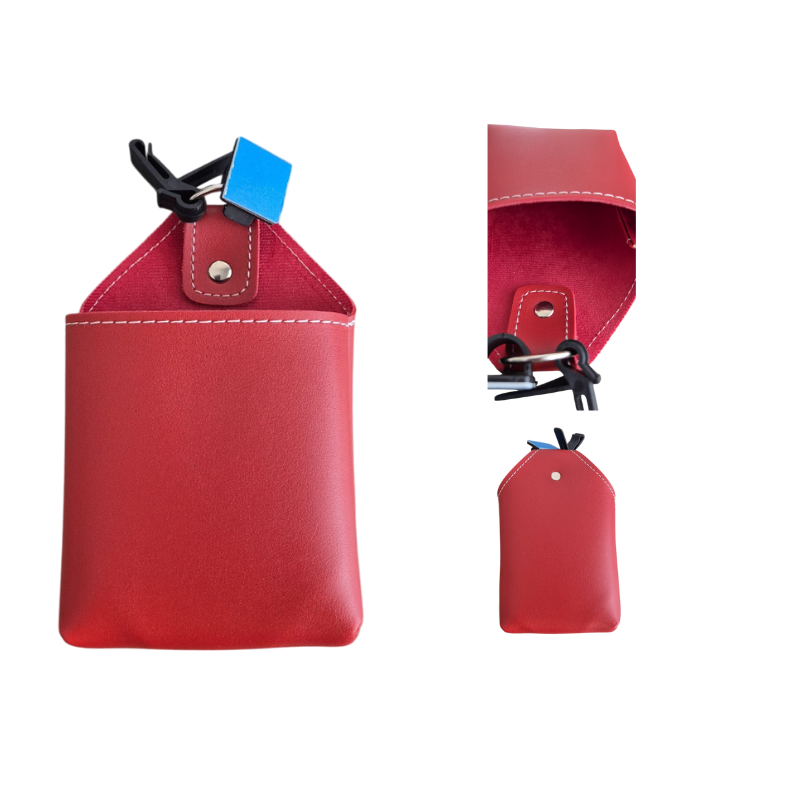 Space deri ceplik Kırmızı / SYESY105