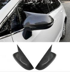 Toyota Corolla Uyumlu 2019+ Batman Ayna Kapağı - Karbon
