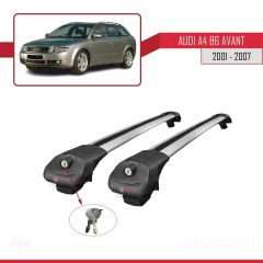 Audi A4 (B6) AVANT 2001-2007 Arası ile uyumlu ACE-1 Ara Atkı Tavan Barı GRİ