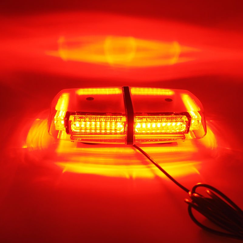Çakarlı tepe lambası 17 fonskiyon 54led kırmızı-kırmızı 12-30v 26w adet / LAIK538-2