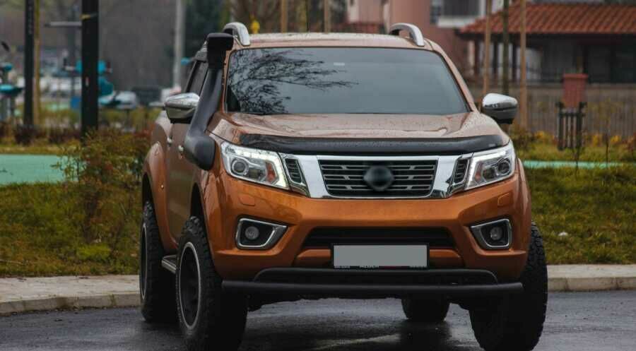 Toyota Revo Uyumlu Off Road Ön Tampon Koruma Demiri Siyah Çiftli Bıyık 2006+ Pst18 Parça