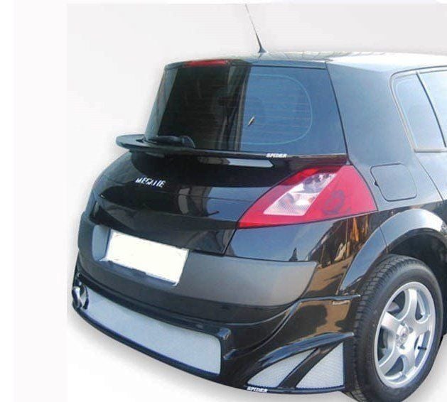 Renault Megane Uyumlu 2 Hatchback Arka Tampon Altı Telli Fiber 2003-2008