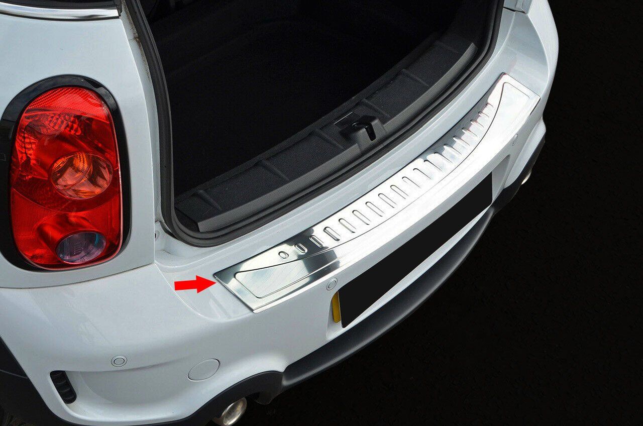 Mini Countryman Uyumlu R60 Krom Arka Tampon Eşiği 2010 Üzeri