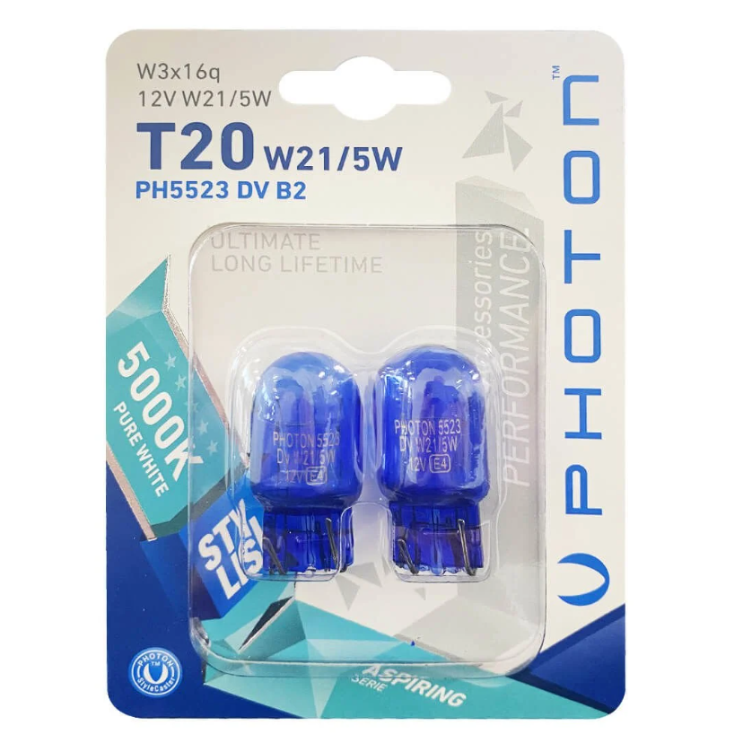 T20 21/5W Uyumlu 12V Çift Devre Diamond Vision