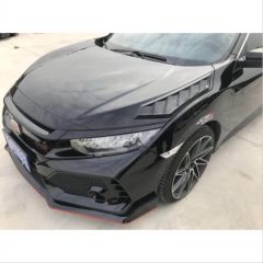 Honda Civic Uyumlu Fc5-Fk7 Motor Kaput Kabartma Type-R Dizayn - Boyasız