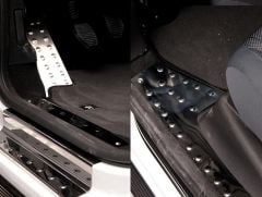 Citroen Berlingo Uyumlu 2 Ayak Dinlendirme Pedalı Çelik 2008 Ve Sonrası