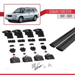 Subaru Forester (SF) 1997-2002 Arası ile uyumlu ACE-2 Ara Atkı Tavan Barı SİYAH
