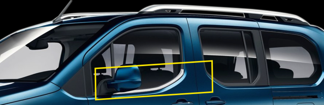 Peugeot Uyumlu Rifter Cam Çıtası