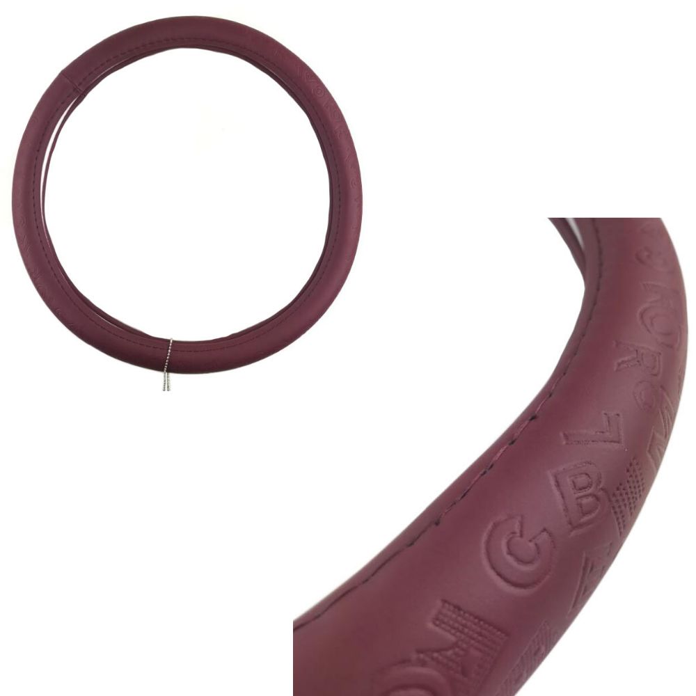 Direksiyon Kılıfı 38 Cm Bordo / Dıkı343-B