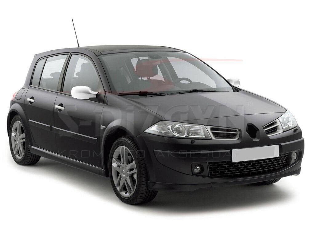S-Dizayn Renault Symbol 2 Abs Krom Ayna Kapağı 2 Prç 2008-2012