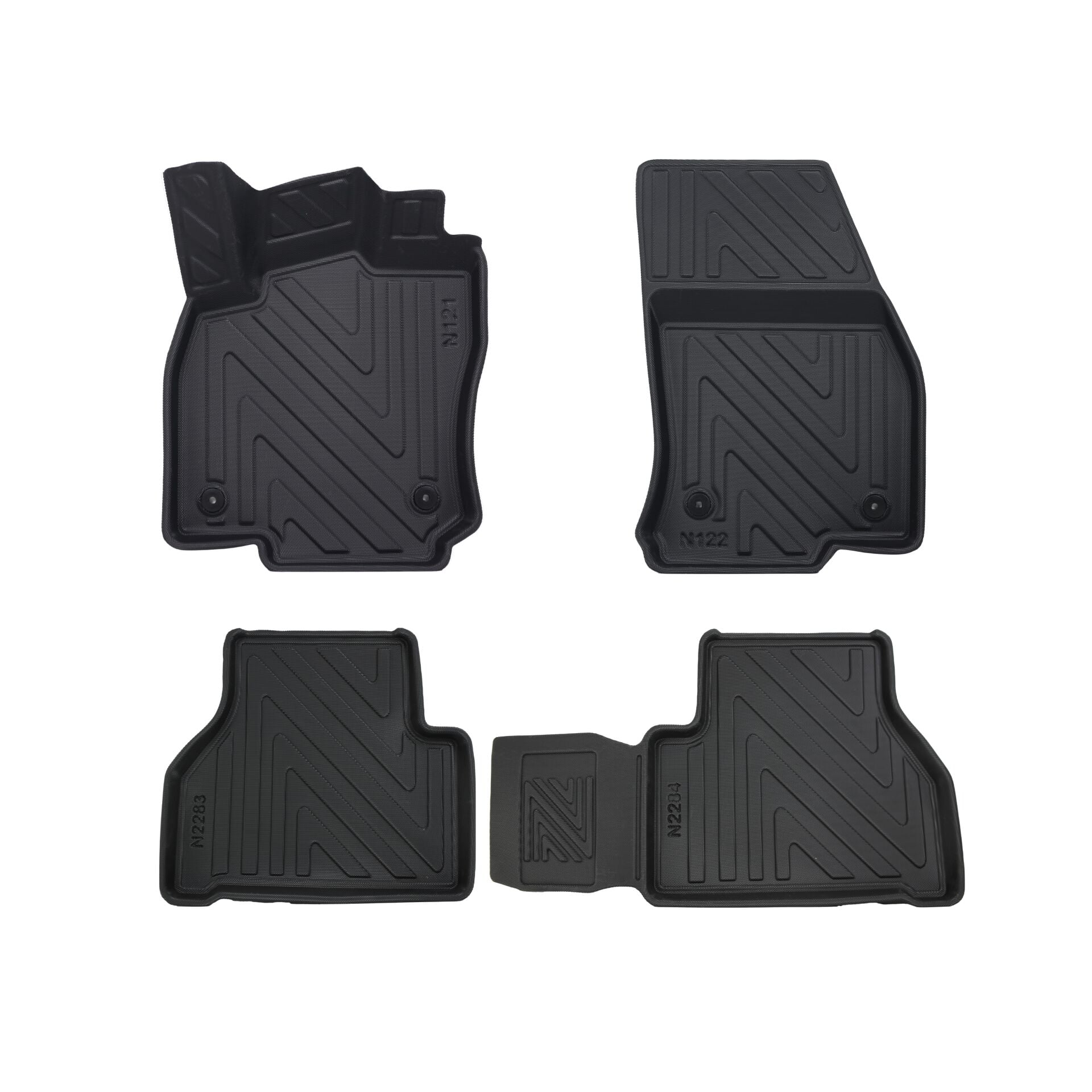 Ford Fiesta 2002-2008 Premium 5D Havuzlu Oto Paspas | 5 Kapı