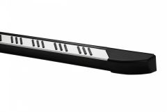 Dacia Logan MCV 2006-2012 Drs M Line Serisi Gri Yan Basamak 220 Cm