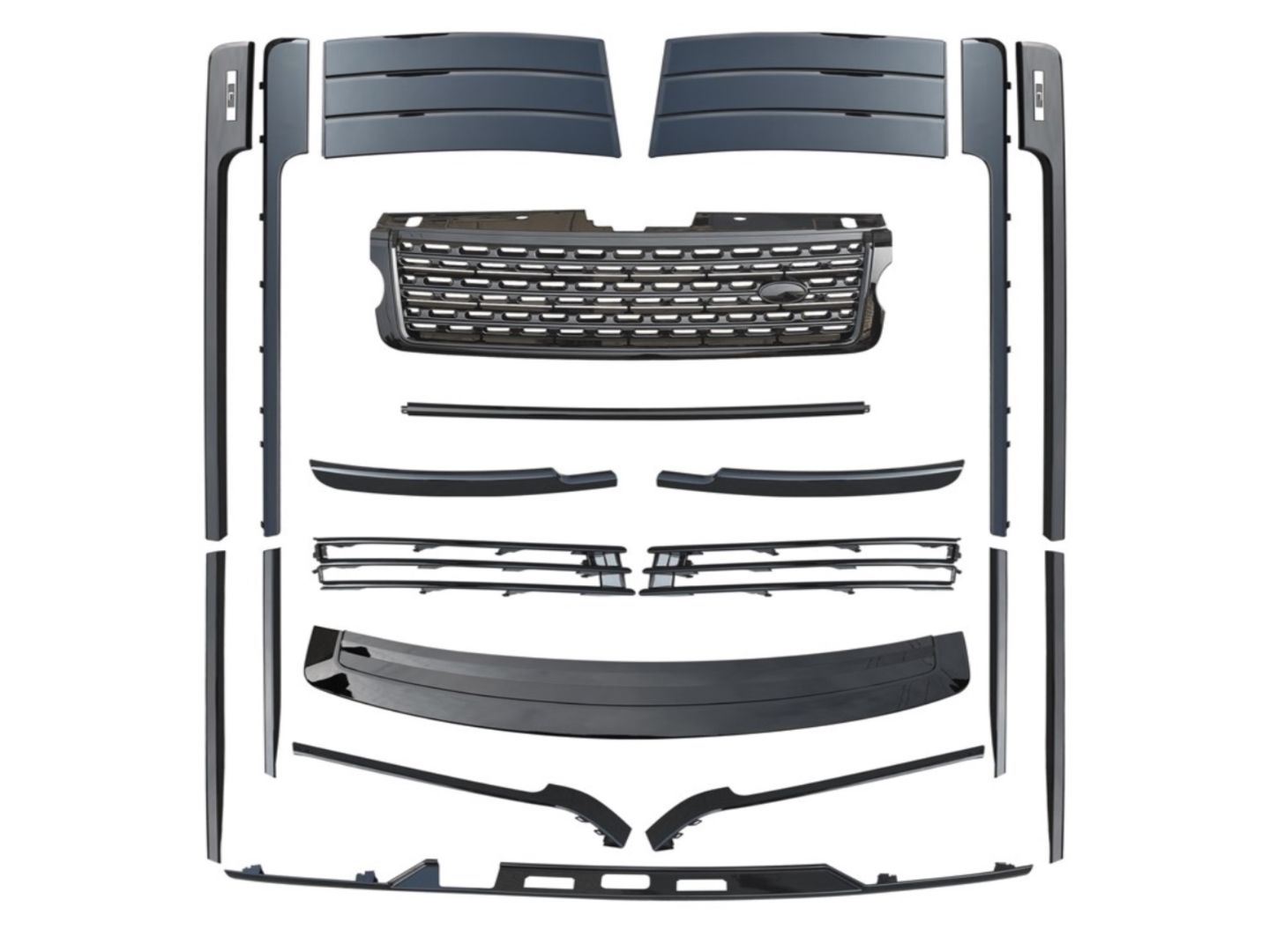 Rr Vogue Uyumlu 2013-17 Black Edition Kaplama Seti